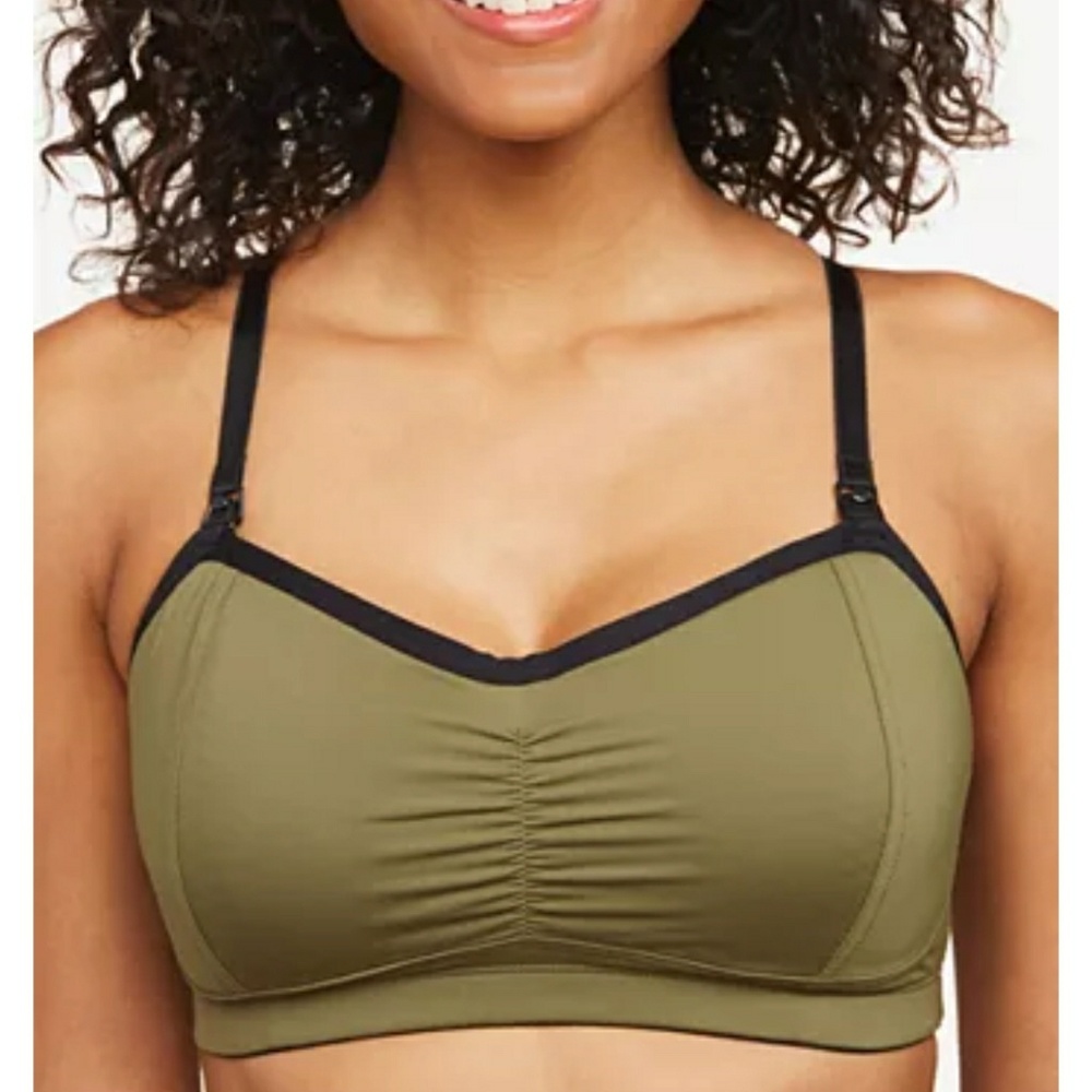 Seamless Full-Coverage Clip-Down Nursing Bra